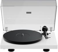 Pro-Ject Debut Evo 2, tocadiscos de próxima generación con brazo de carbono y cambio de velocidad electrónico, fabricado en Europa (blanco brillante)