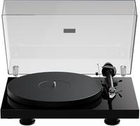 Pro-Ject Debut EVO 2, tocadiscos audiófilos de próxima generación con brazo de fibra de carbono, selección electrónica de velocidad y cartucho Pick it MM EVO premontado, fabricado en Europa (negro