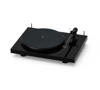 Pro-Ject Debut III - Tocadiscos (Ortofon OM5), negro de alto brillo