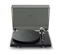 Pro-Ject Debut PRO, innovador e icónico tocadiscos de alta fidelidad con brazo toneal de carbono y aluminio de una pieza de 8.6 pulgadas y cartucho Sumiko Rainier preajustado, negro satinado