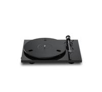 Pro-Ject E1.2 BT, tocadiscos Bluetooth con aptX HD, negro brillante | Bluetooth 5.4 con aptX HD, previo de phono, Plug & Play, plato de aluminio de 730 g, Pick it MM E