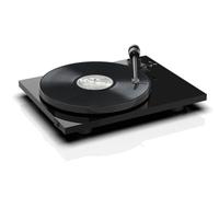 Pro-Ject E1, Tocadiscos de Nivel de Entrada Plug & Play con capsula OM5e e Interruptor de Velocidad electrónico 33/45 (Negro)