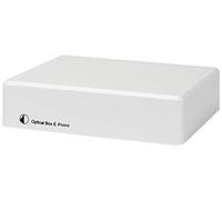 Pro-Ject Optical Box E Phono - Previo de Phono con DAC. Salida Linea Analogica y Optica. Color Blanco