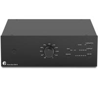 Pro-Ject Phono Box DS3 B - Previo de phono MM y MC. Salidas Audio RCA y XLR. Entradas audio 2RCA, mini XLR y XLR (balanc). Posibilidad conectar dos tocadiscos a la vez. Filtro Subsónico. Color Negro.