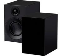 Pro-Ject Speaker Box 3 E Carbon Altavoz de estanteria Hi-Fi Satin Black 2 uds.