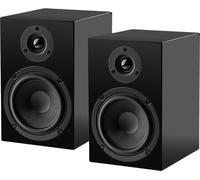 Pro-Ject Speaker Box 5 E Altavoz de estanteria Hi-Fi High Gloss Black 2 uds.