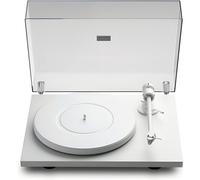 Pro-Ject T1 edición blanca - Tocadiscos de vinilo, Manual, MM, Tracción por correa, Discos de vinilo, Discos de 45 RPM, Cápsula incluida