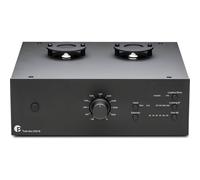 Pro-Ject Tube Box DS3 B negro - Preamplificador de phono para tocadiscos, MM/MC, Impedancia ajustable, Tubos
