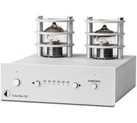 Pro-Ject Tube Box S2 High End - Preamplificador para fono, color plateado