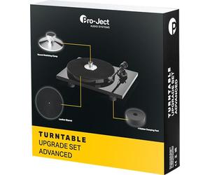 Pro-Ject Upgrade Set Advanced - Mejora la Calidad del Sonido, CLAMP IT, Leather IT, Damp IT - Compatible universalmente
