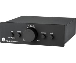 Pro-Ject Vinyl NRS Box S3 - Cancelación de ruido con función de desbloqueo para reducir clics y crackles (negro)