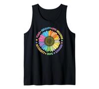 Pro Kindness Peace Equality Love Hope Diversity Human Rights Camiseta sin Mangas