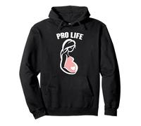 Pro Life I Am Pro Life Generation Anti-Aborto Hombres Mujeres Sudadera con Capucha