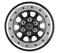 Pro-line Racing Steelies - Ruedas de acero estampado de 2.92 pulgadas + 2/+10 para Axial SCX6 PRO283801