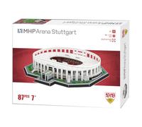 Pro-Lion 3D Jigsaw Puzzle of MHP Arena Stuttgart - 88 Pieces | Home of VfB Stuttgart| German Bundesliga Gifts for Age 7+