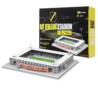 Pro-Lion Puzzle 3D Estadio Rat Verlegh - 140 Piezas | Hogar de NAC Breda, Regalos Eredivisie, Para Edad 7+