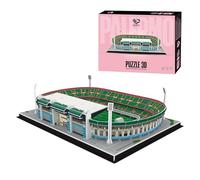 Pro Lion Renzo Barbera Stadion 3D Puzzle, 92 piezas, Estadio de fútbol Palermo, 30 x 30 x 9,8 cm, regalo para aficionados al fútbol a partir de 8 años