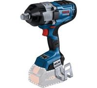Bosch Professional 18V System atornillador de impacto a batería BITURBO GDS 18V-1600 HC (1600 Nm par de apriete y 2200 par de arranque, incl. gancho para escalera, sin batería/cargador)