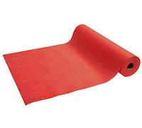 Pro Mantel - Referencia R734809I - Cabeza desechable de Fieltro spunbond - Rollo de 48 m de Largo x 0,4 m de Ancho precortado Cada 1,20 m - Representa 40 Cabezas de Cabeza - Color Rojo
