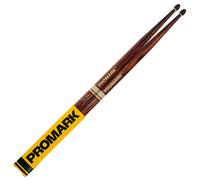 ProMark Baquetas Bateria - Claus Hessler Drumsticks - ActiveGrip - Se vuelve más pegajoso a medida que las manos sudan - Acabado de agarre activo, Punta de Bellota, Madera de nogal americano - 1 par