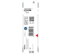 Pro metal hss-g impact, 2.5mm, hex, 1 pc
