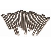 Pro Missile Evo - Tornillos espaciadores (acero inoxidable, M6 x 25 mm)