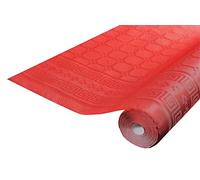 Pro Nappe 12 Manteles Desechables Papel Efecto Damasco Rollo 6x1.18m Rojo