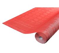 Pro Nappe - Ref R482521I - Mantel de Papel Damasco desechable en Rollo 25 M Largo X 1,20 M Ancho - Color Rojo - Papel Damasco con Estampado Universal Chic y clásico