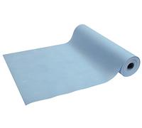Pro Nappe Cogir R732425I Exacompta Spunbond - Mantel desechable en Rollo (4 Rollos), 40 cm de Ancho x 24 m de Largo, Impermeable, Lavable, precortado, Cada 1,2 m, Color Azul Cielo