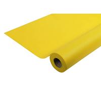 Pro Nappe Mantel desechable de Fieltro Hilado - Rollo de 10 m de Largo x 1,20 m de Ancho - Material Impermeable, Lavable - Amarillo