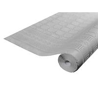 Pro Nappe - Ref R480613I - Mantel de Papel Damasco desechable en Rollos 6 M de Largo X 1,20 M de Ancho - Color Gris - Papel Damasco con un patrón Universal Chic y clásico - Caja de 12 Rollos