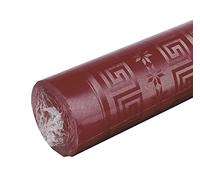 Pro Nappe - Ref R485022I - Mantel de Papel Damasco desechable en Rollo 50 M Largo X 1,20 M Ancho - Color Burdeos - Papel Damasco con Estampado Universal Chic y clásico