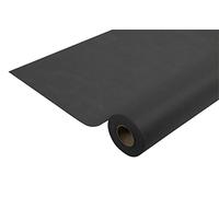 Pro Nappe - Ref R781221I - Mantel no tejido spunbond desechable - Rollo de 1,20 M de ancho X 50,4 M de largo precortado cada 1,20 M - Color negro - Material antidesgarro, repelente al agua y limpiable