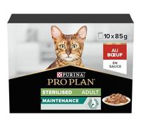 PRO PLAN Adult STERILISED - Comida húmeda (10 x 85 g)