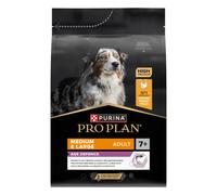 Purina Pro Plan Comida Seco para Perro Adulto Mediano y Grande 7+ con Optiage, Sabor Pollo - 3 Kg