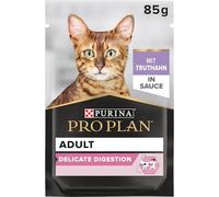 Pro Plan Cat Delicate Nutri Savour - Comida húmeda para Gatos, con Pavo, 26 Unidades (26 x 85 g)