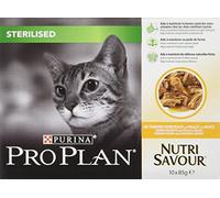 PRO PLAN CAT pienso húmedo esterilizada saborear 850gr pollo Comida mojado gato