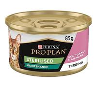 Pro Plan Comida Húmeda gato Esterilizado terrina salmón/atún 24x85 g