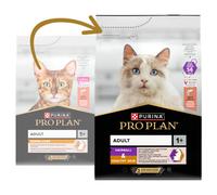 Pro Plan Hairball & Healthy Skin - Pienso para gatos con piel sensible - Salmón - Cantidad: 3 kg