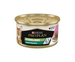 Pro plan húmedo gato esterilizado salmón y atún 85 gr