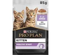 | Pro Plan Junior Sobre de Pavo para Gatos Indicado para cachorros, está elaborado con trozos de pavo en salsa.