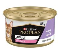 Pro-Plan, Leche para gatos delicados pavo real, 85 g