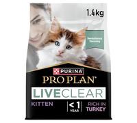 Pro Plan Liveclear Kitten <1 año - Rico en Pavo - 1,4 kg