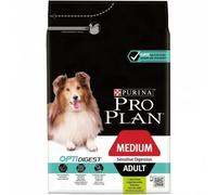 Pro Plan Sensitive Digestion Medium - Pienso para perros adultos medianos con sensibilidad digestiva - Cordero - Cantidad: 3 kg