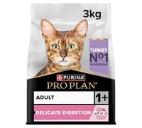 Purina Pro Plan Gato Adulto Digestión delicada Pavo 3 kg