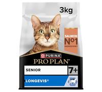 Pro Plan® Senior 7+ LONGEVIS® Alimento seco Rico en salmón para Gatos, 3 kg