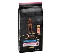 Pro Plan Sensitive Skin Large Athletic Puppy - Pienso para cachorro grande con piel sensible - Salmón - Cantidad: 12 kg