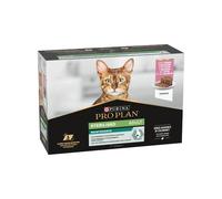 Pro plan húmedo gato esterilizado salmón y atún 12x85 gr