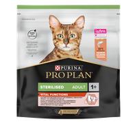 Pro Plan Sterilized Vital Functions - Pienso para gatos adultos esterilizados para apoyar la función renal - Salmón - Cantidad: 400 g