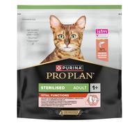 Pro Plan Sterilized Vital Functions - Pienso para gatos adultos esterilizados para apoyar la función renal - Salmón - Cantidad: 400 g